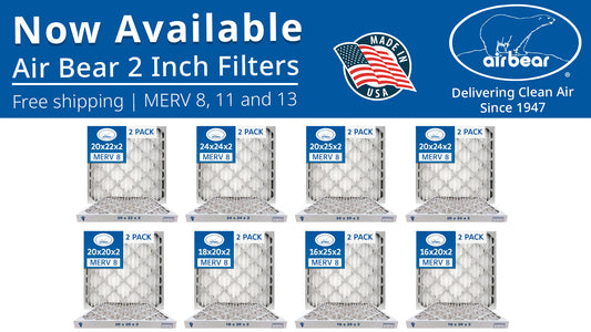 2 Inch Filters are Now Available for Order!