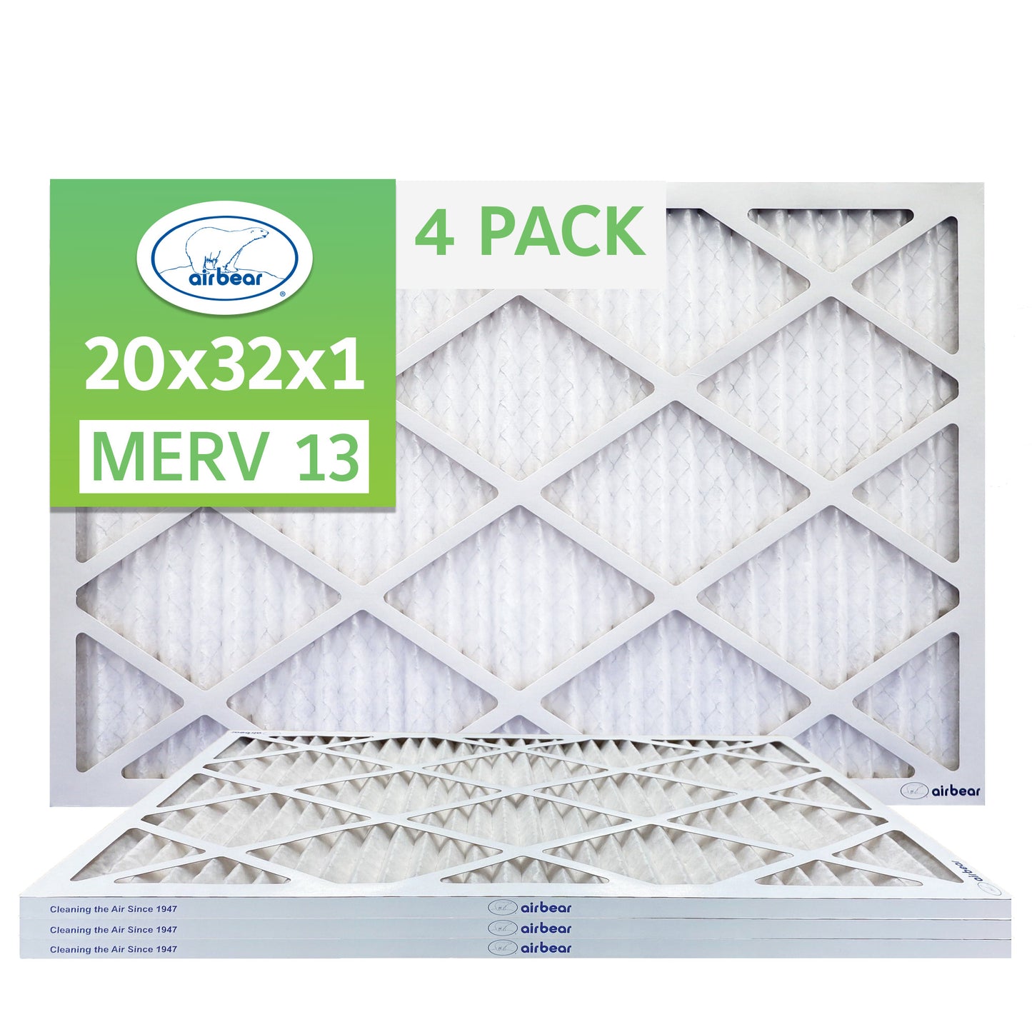 Air Bear 20x32x1 Pleated Air Filter