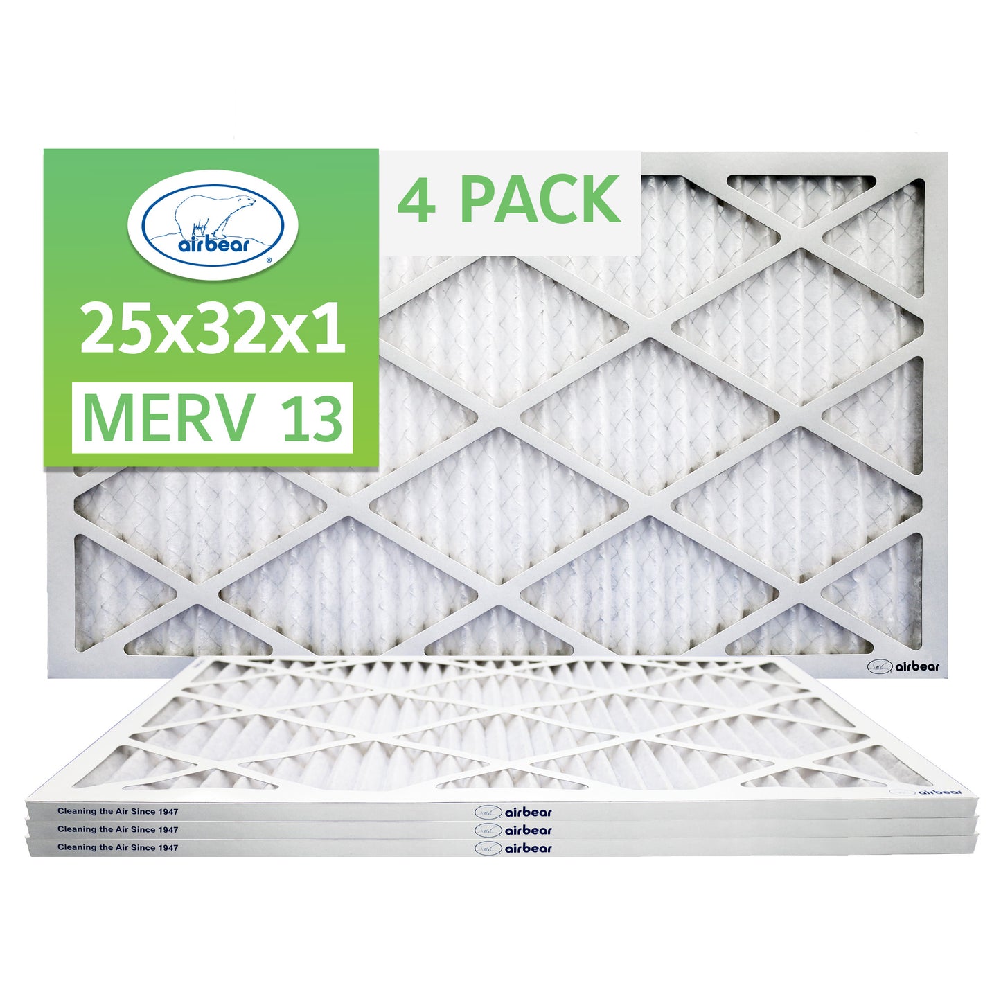 Air Bear 25x32x1 Pleated Air Filter