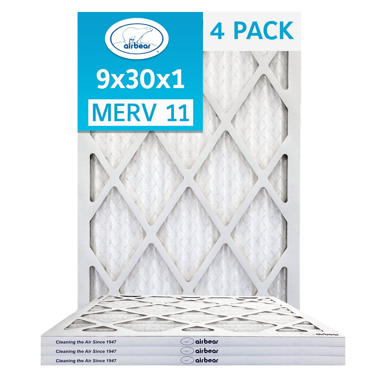 Air Bear 9x30x1 Pleated Air Filter