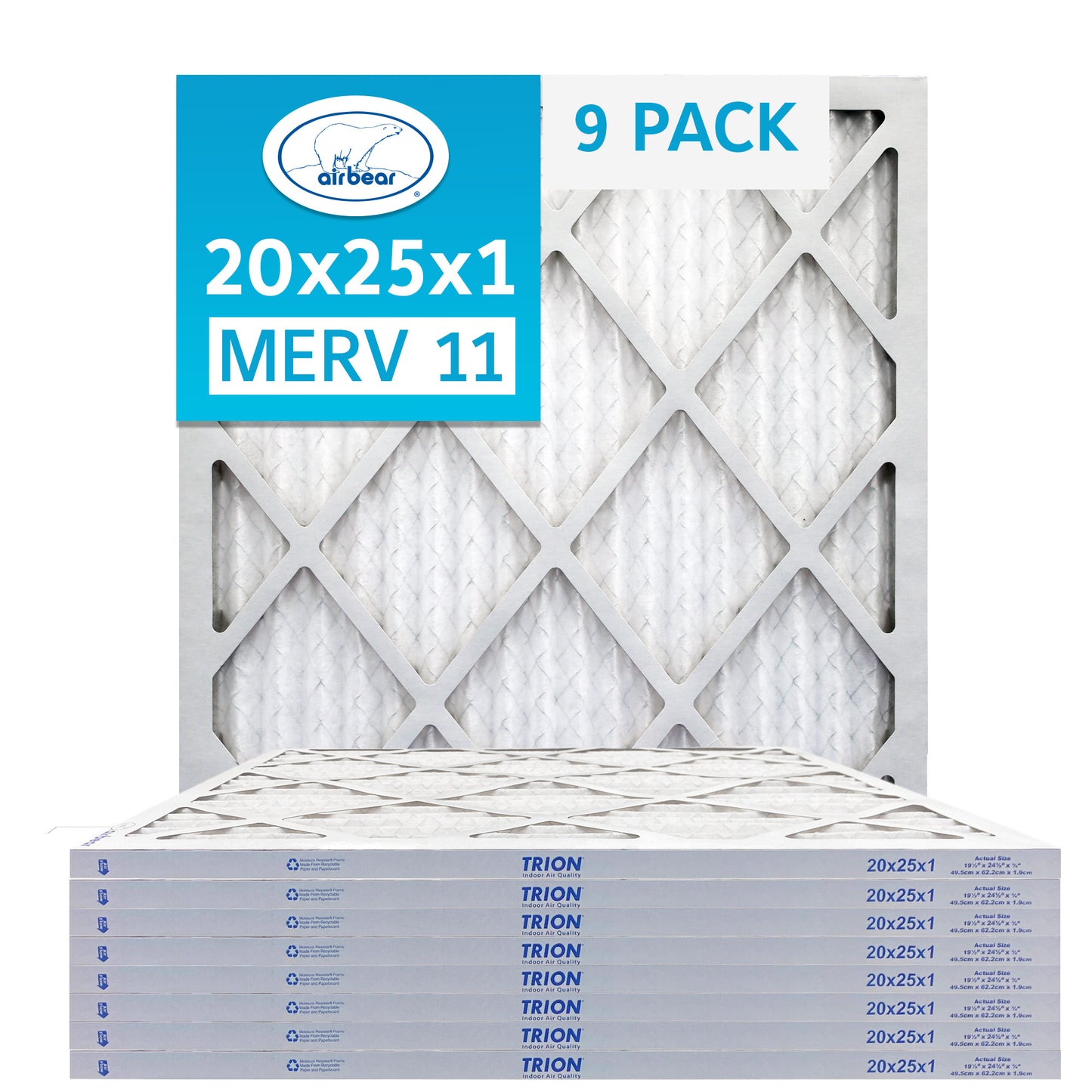 Air Bear 20x25x1 Air Filter