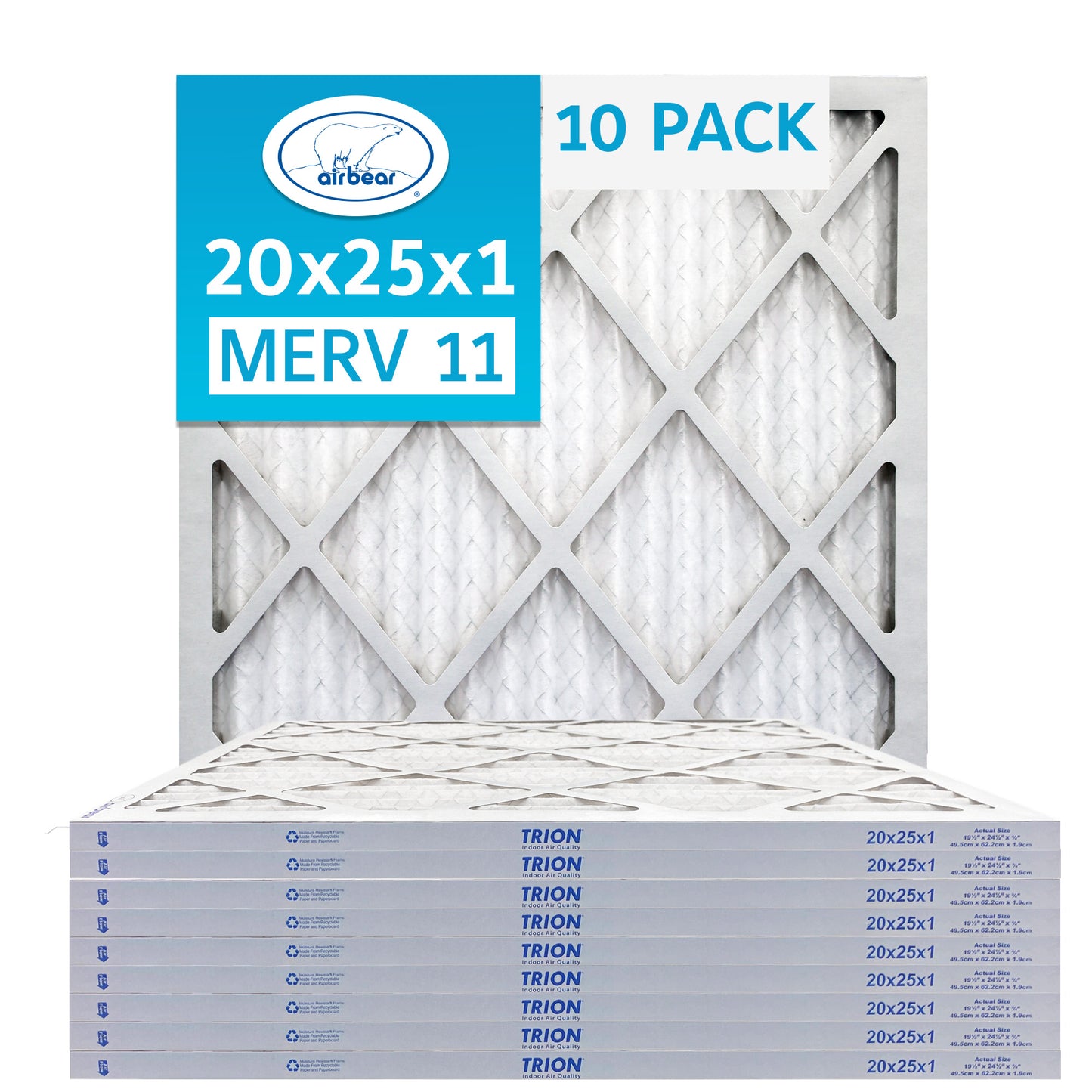 Air Bear 20x25x1 Air Filter