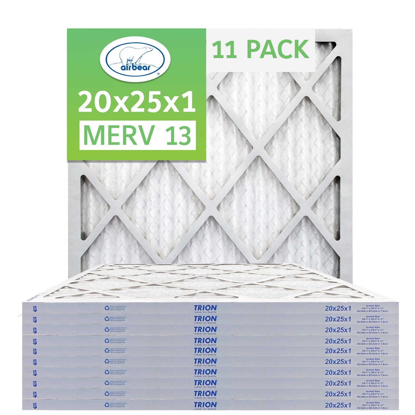Air Bear 20x25x1 Air Filter