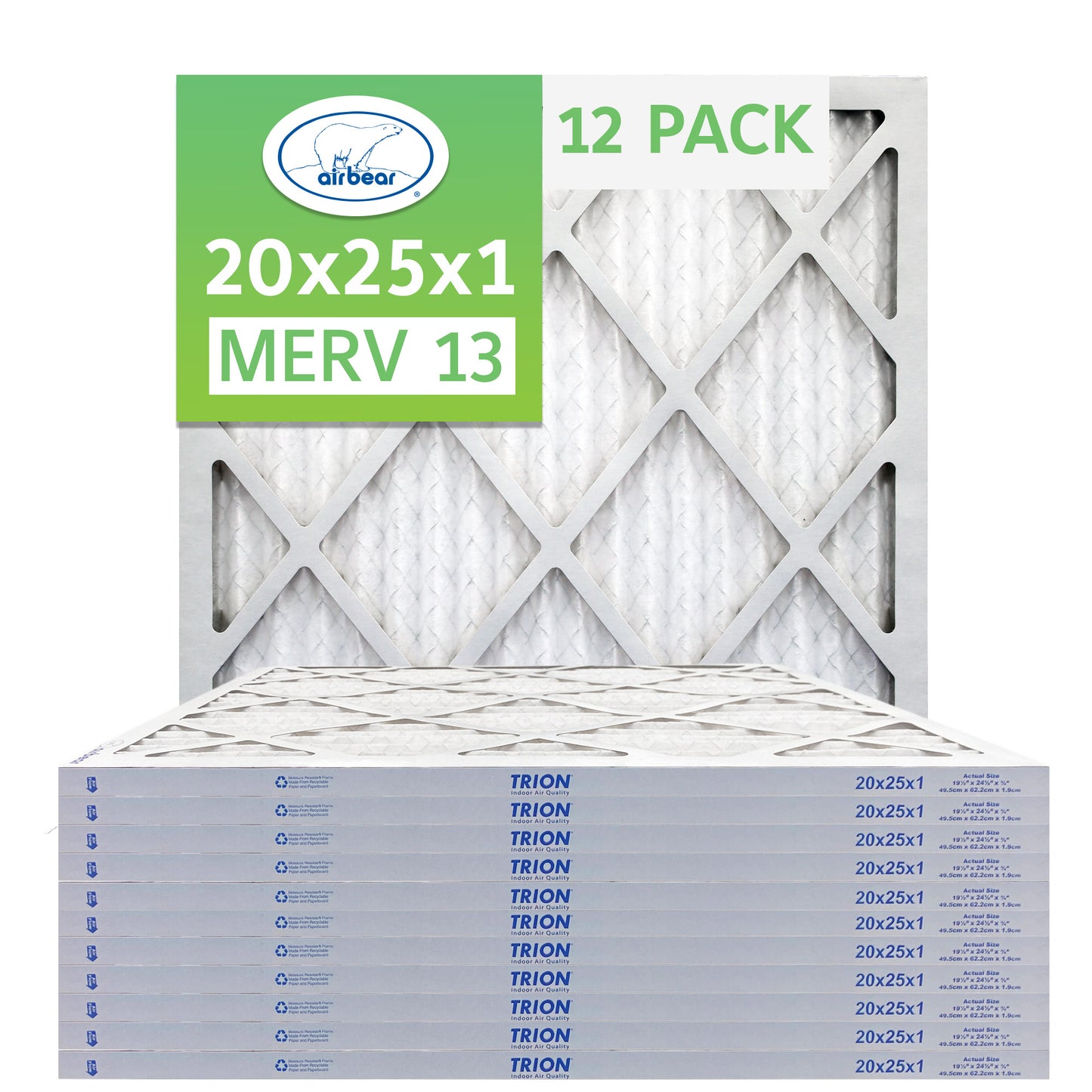 Air Bear 20x25x1 Air Filter