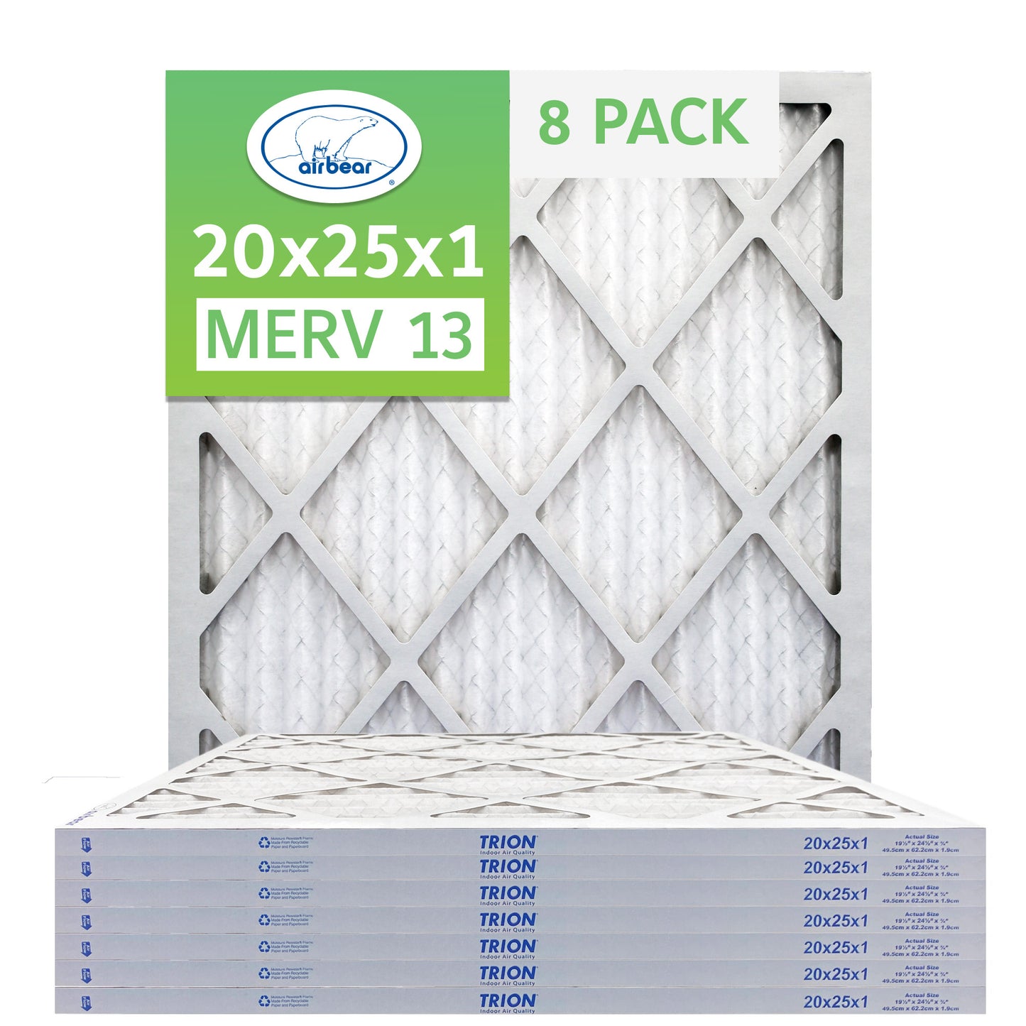 Air Bear 20x25x1 Air Filter