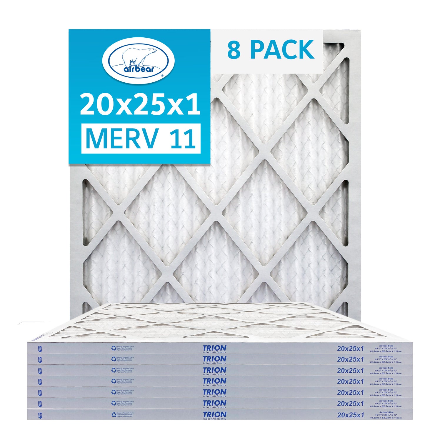 Air Bear 20x25x1 Air Filter