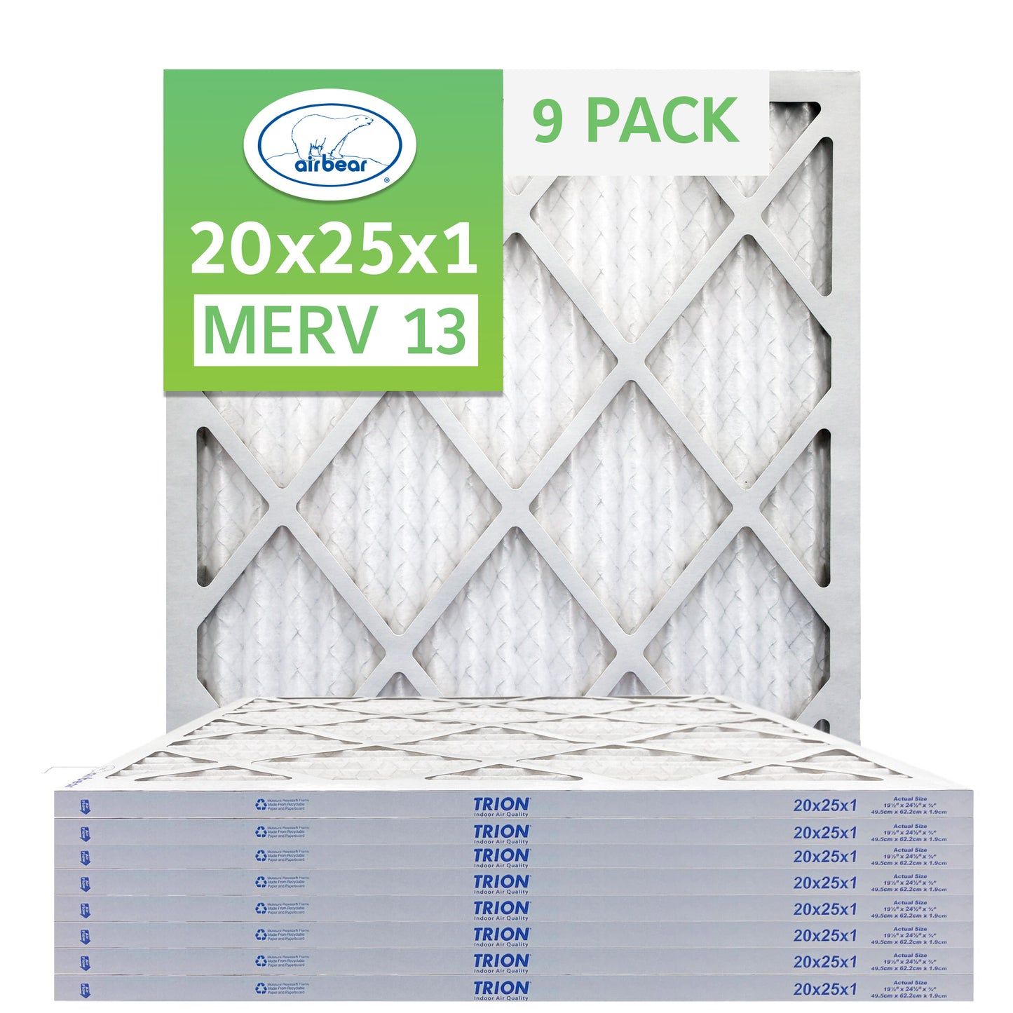 Air Bear 20x25x1 Air Filter