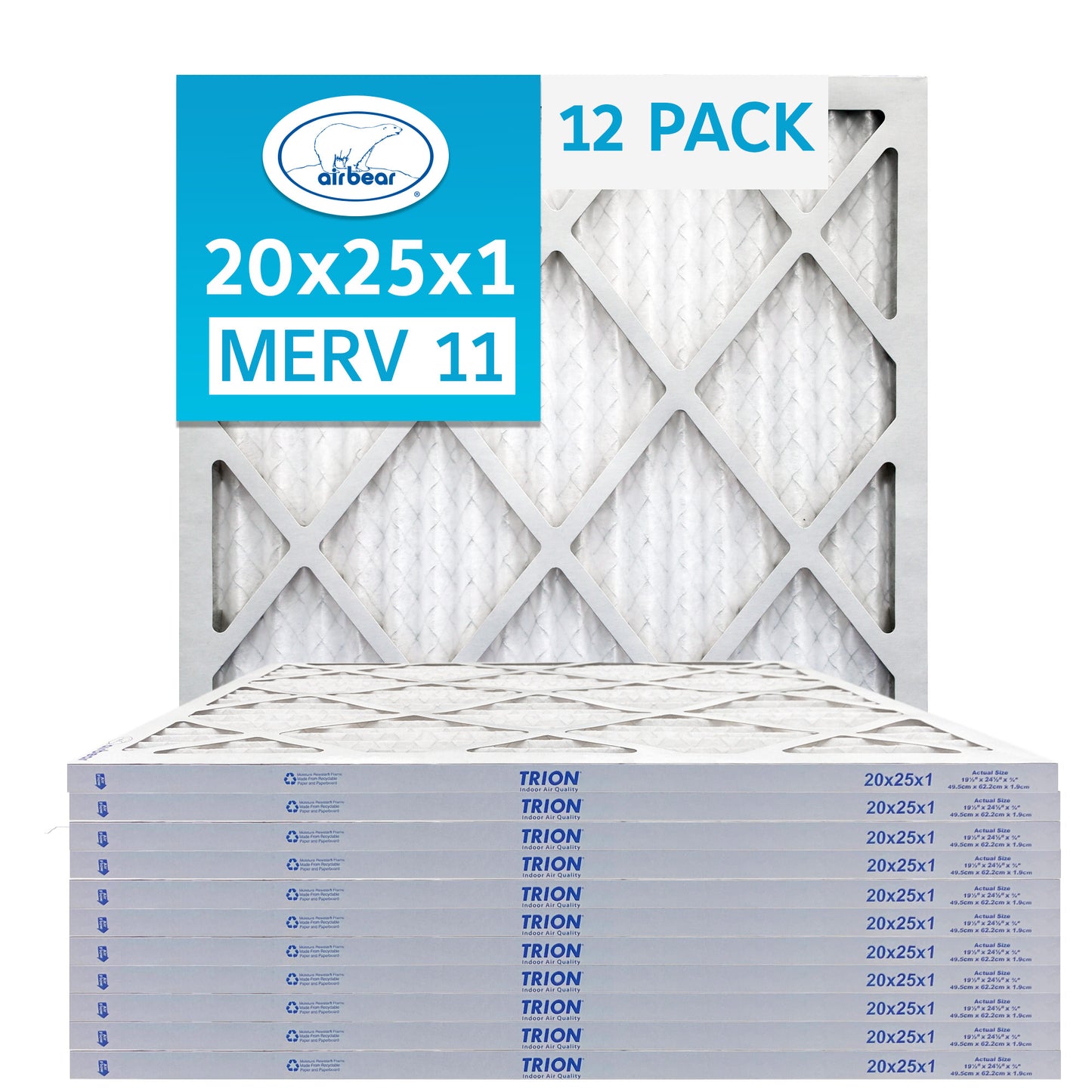 Air Bear 20x25x1 Air Filter