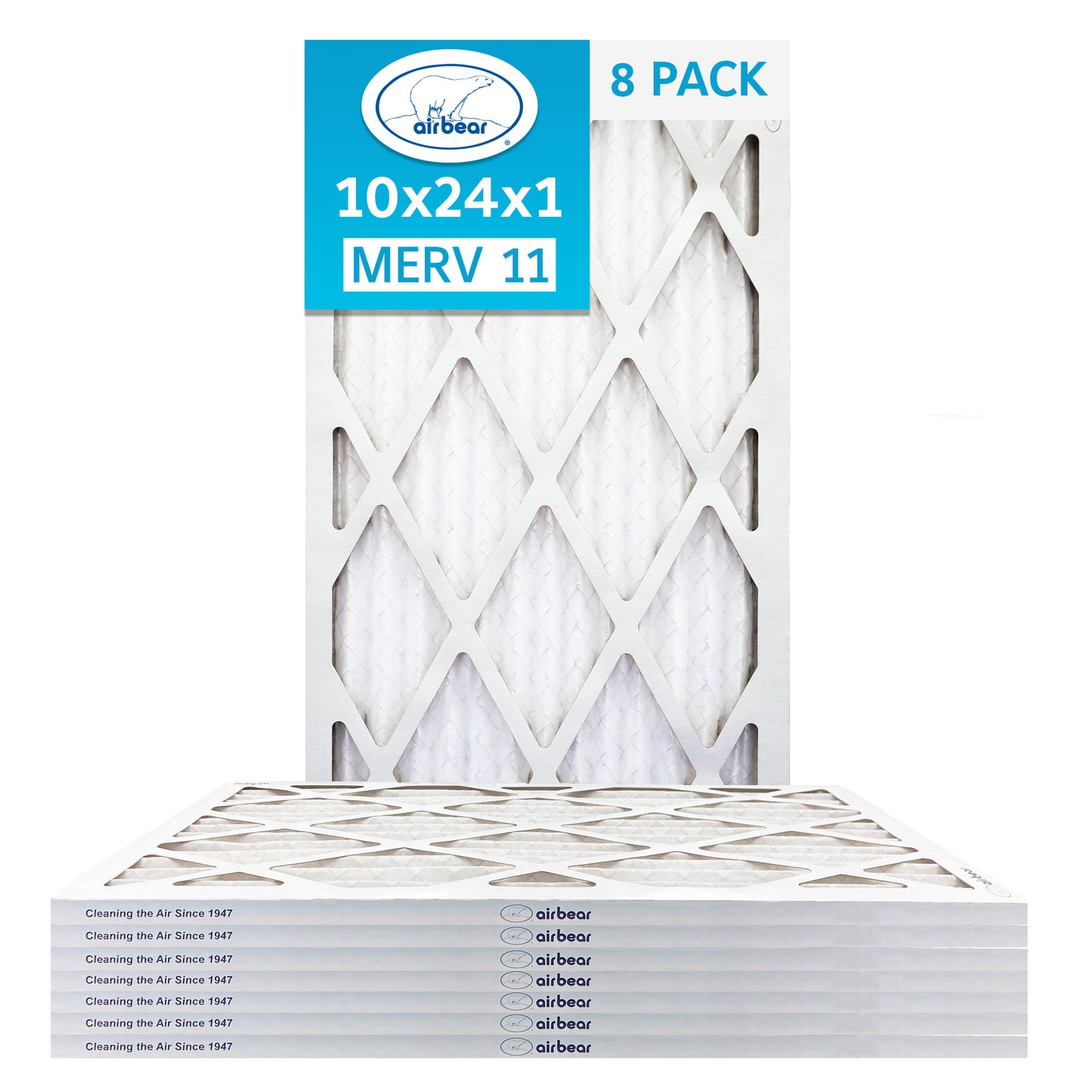 Air Bear 10x24x1 Pleated Air Filter
