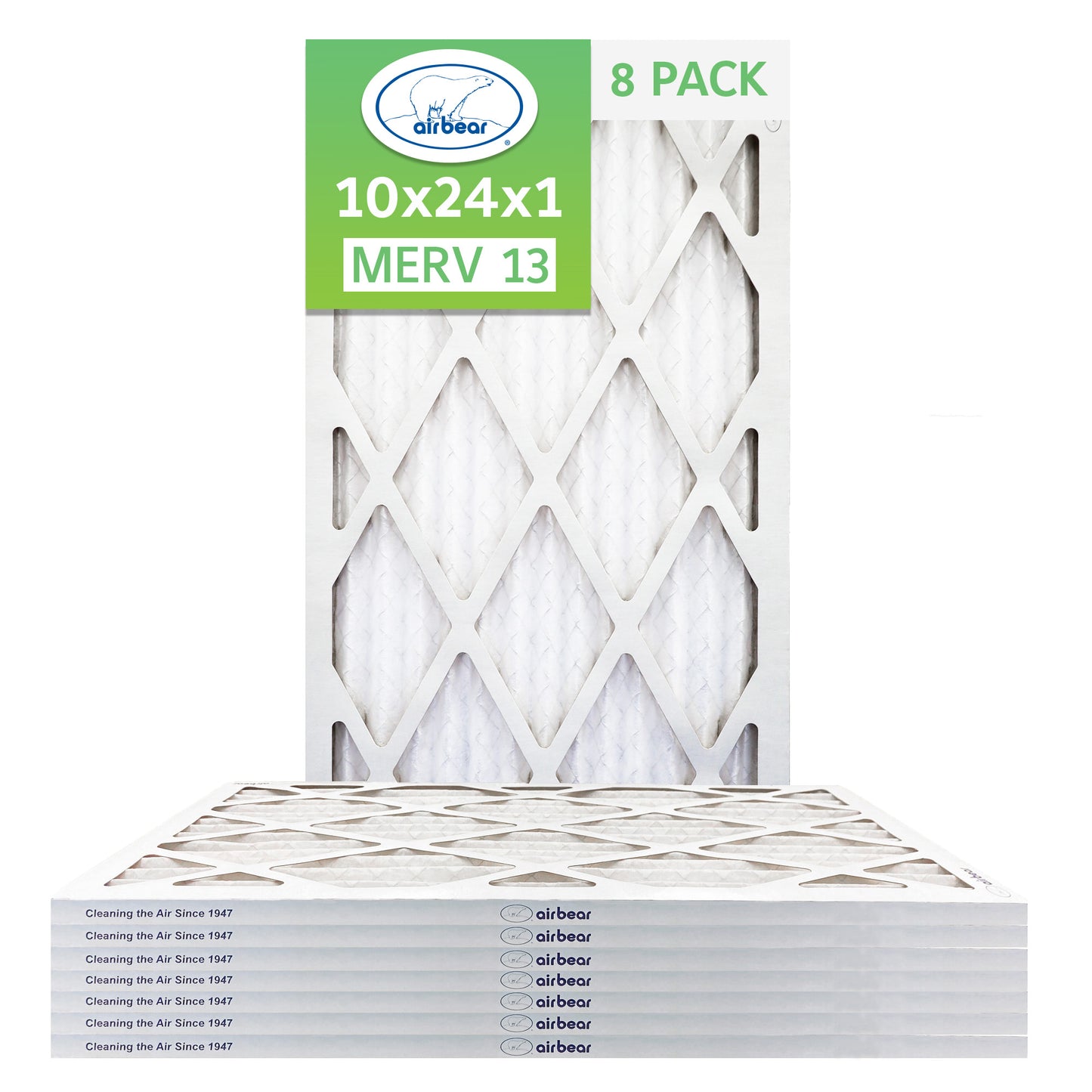 Air Bear 10x24x1 Pleated Air Filter