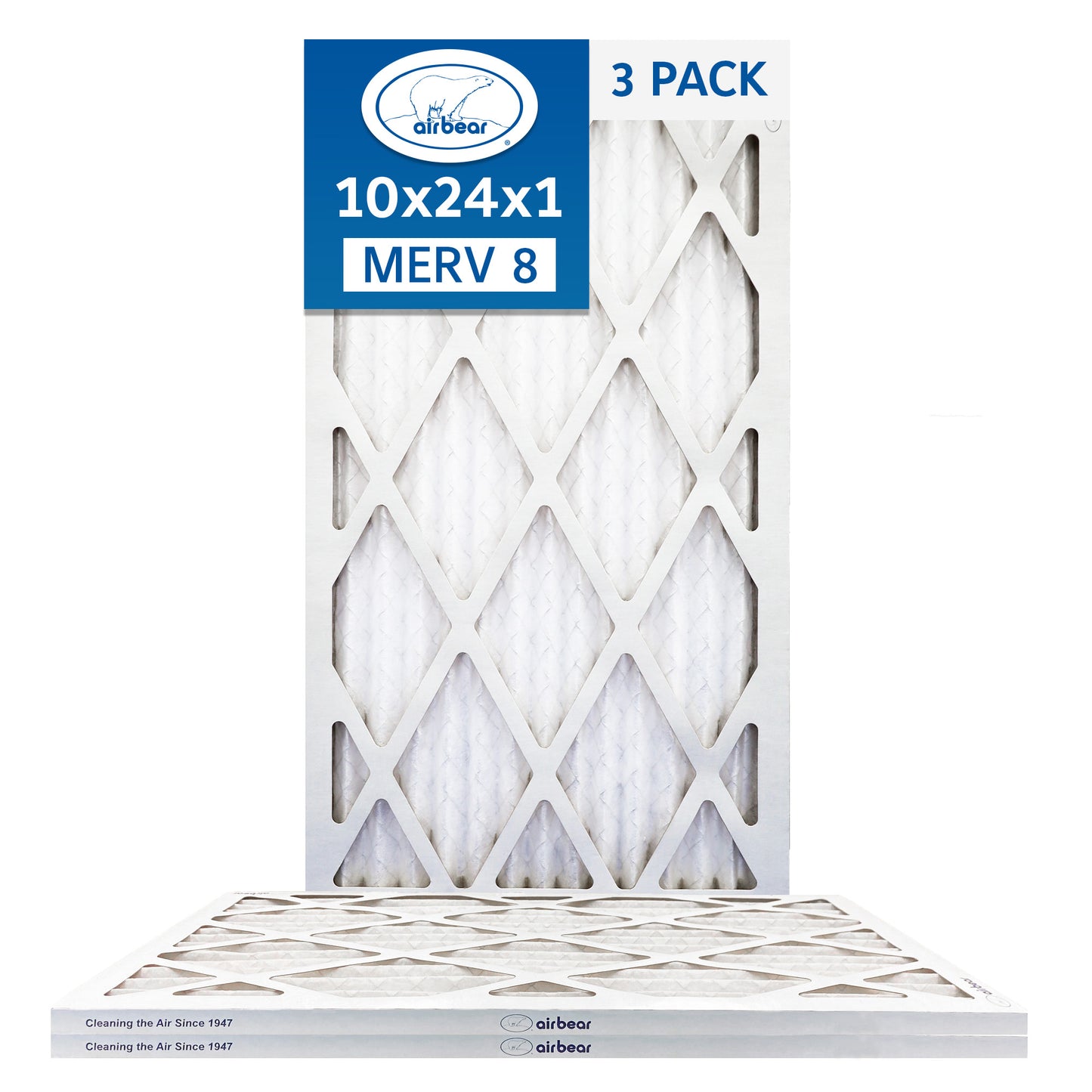 Air Bear 10x24x1 Pleated Air Filter