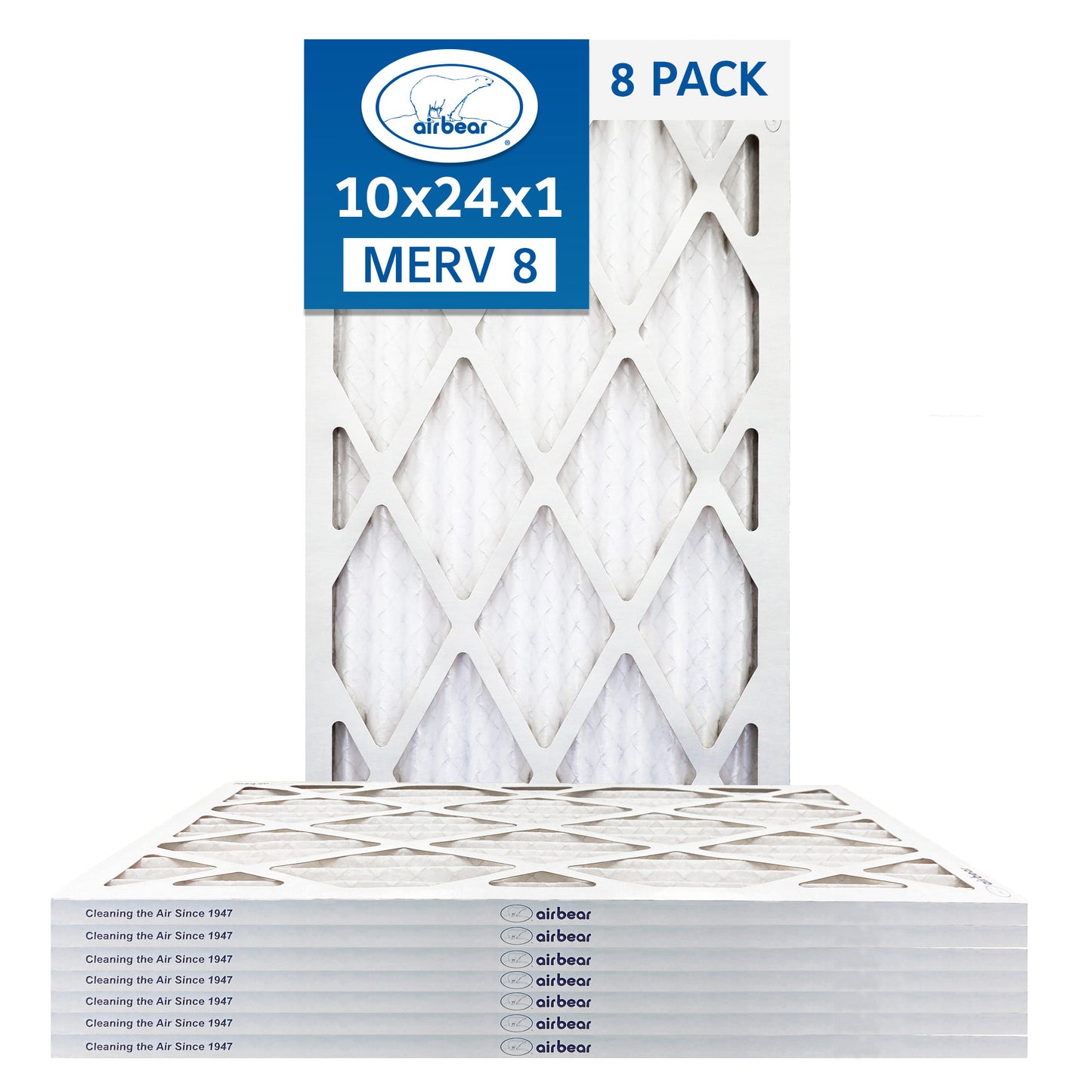 Air Bear 10x24x1 Pleated Air Filter