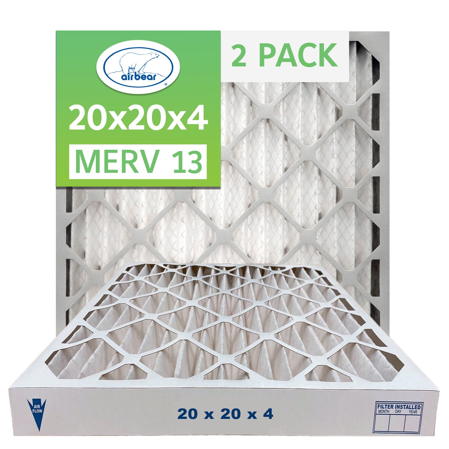 Air Filter 20x20x4 MERV 13