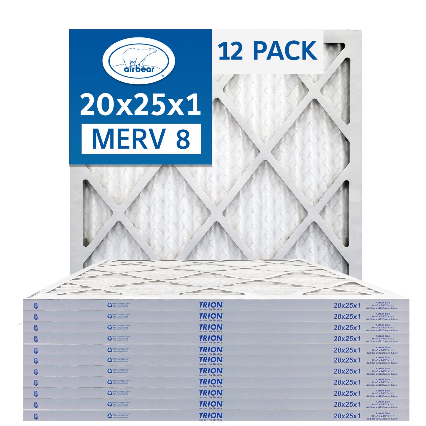 Air Bear 20x25x1 Air Filter