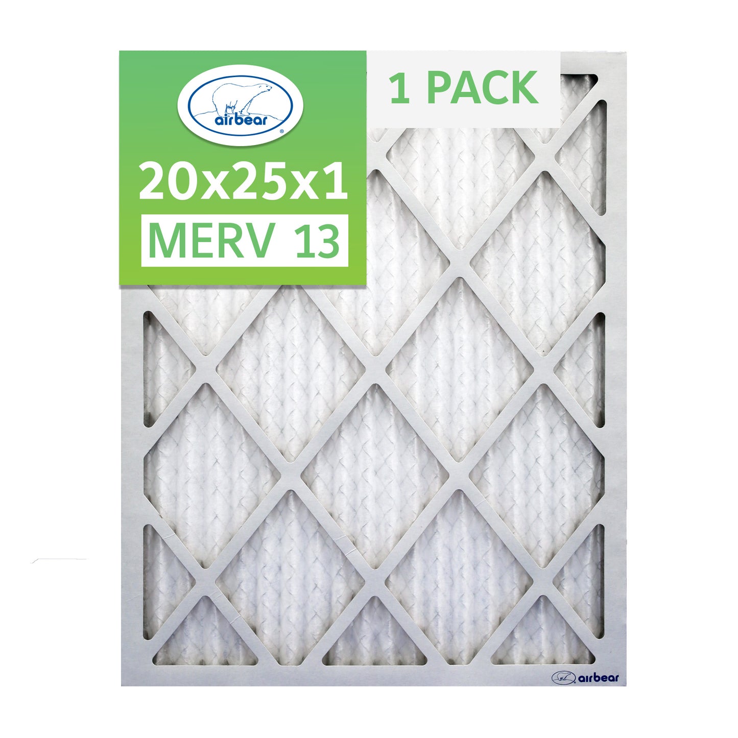 Air Bear 20x25x1 Air Filter