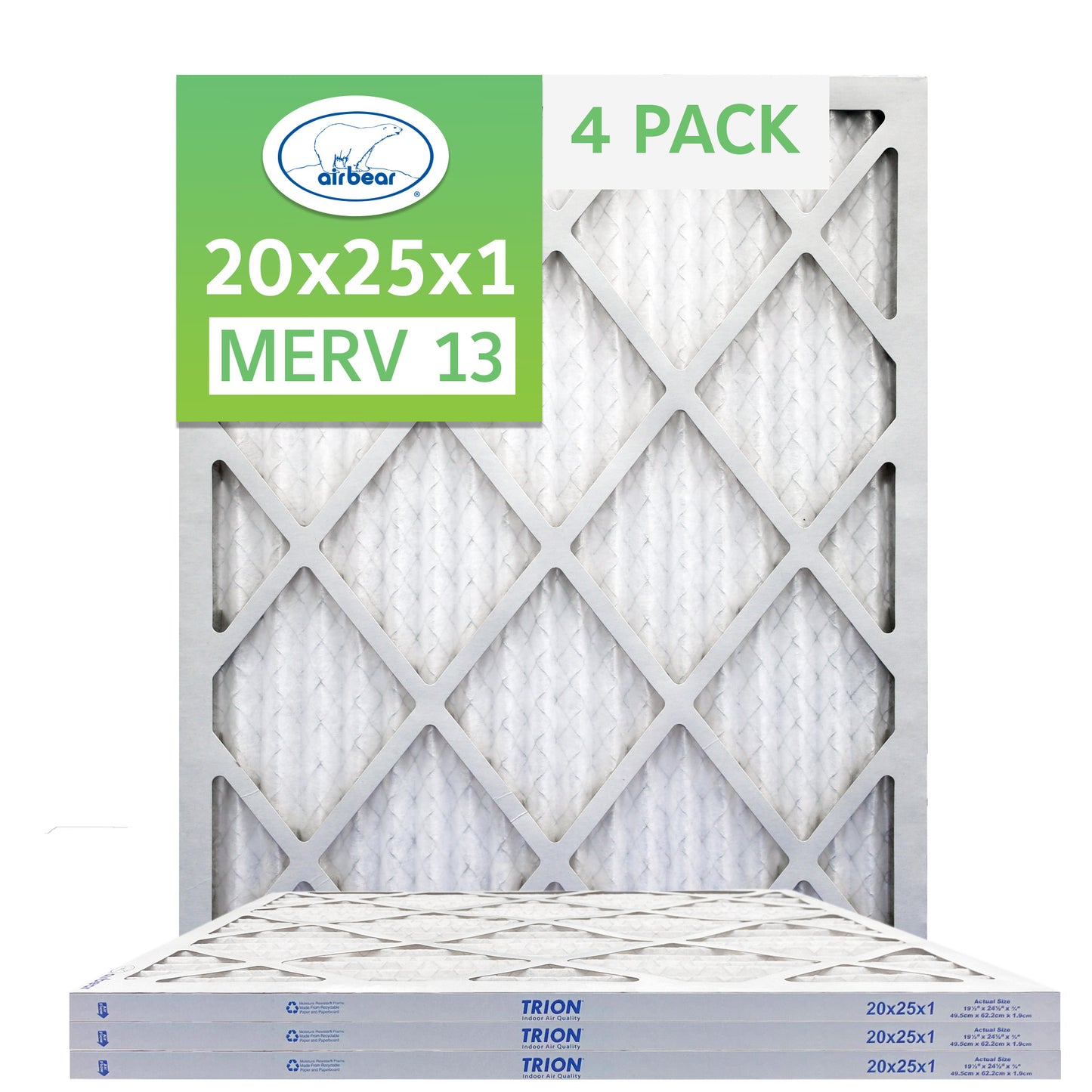 Air Bear 20x25x1 Air Filter