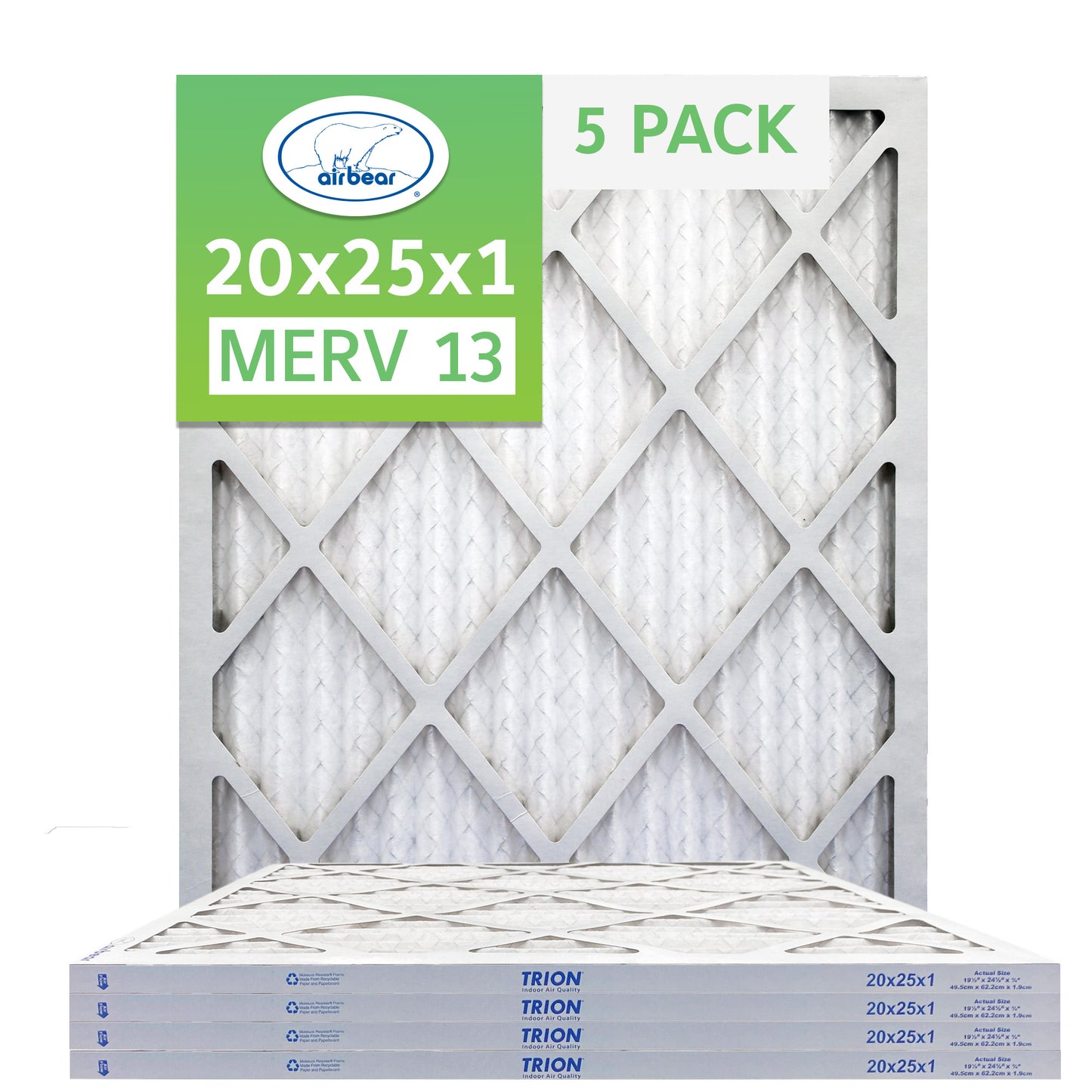 Air Bear 20x25x1 Air Filter