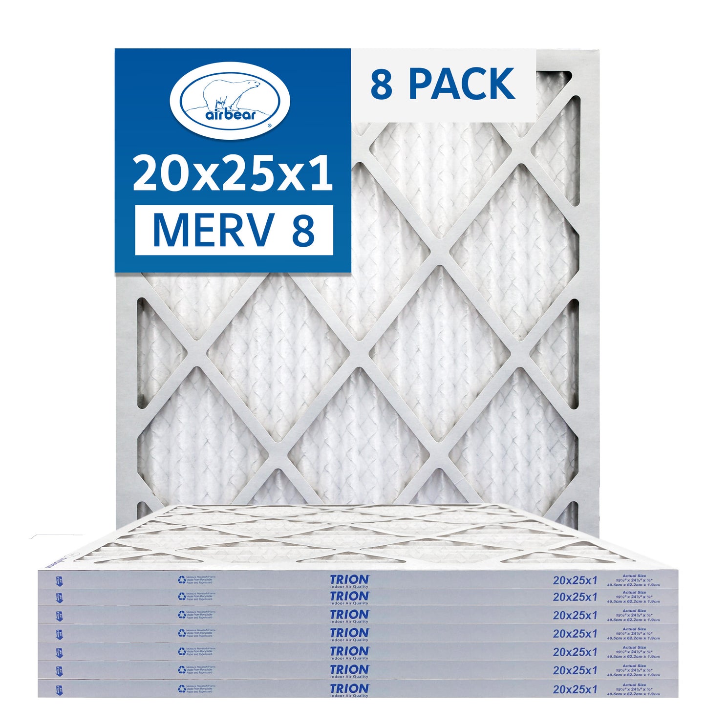 Air Bear 20x25x1 Air Filter