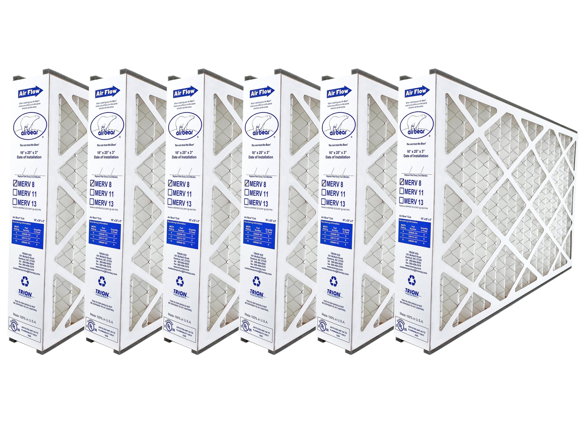 Air Bear Cub Filter  MERV 8