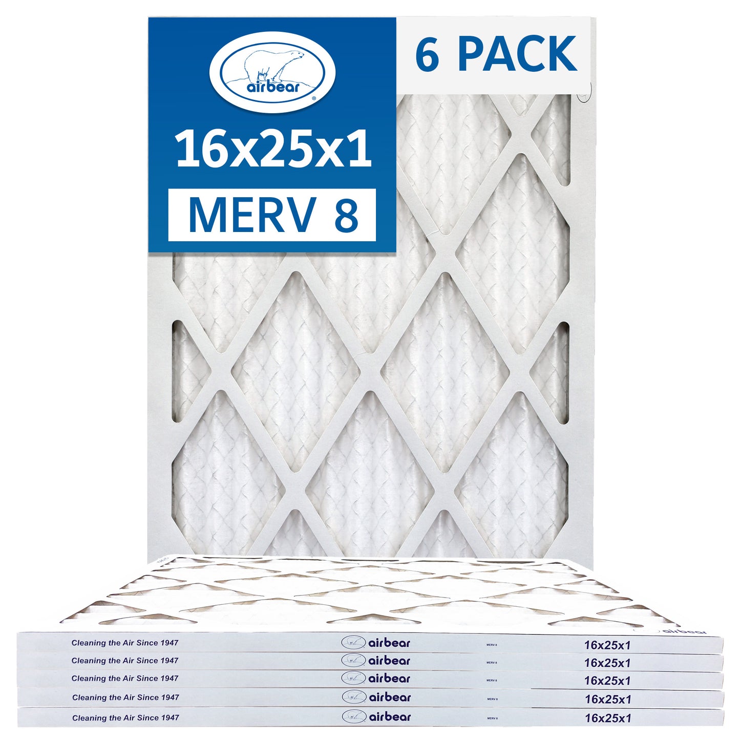 16x25x1 air filter merv 8