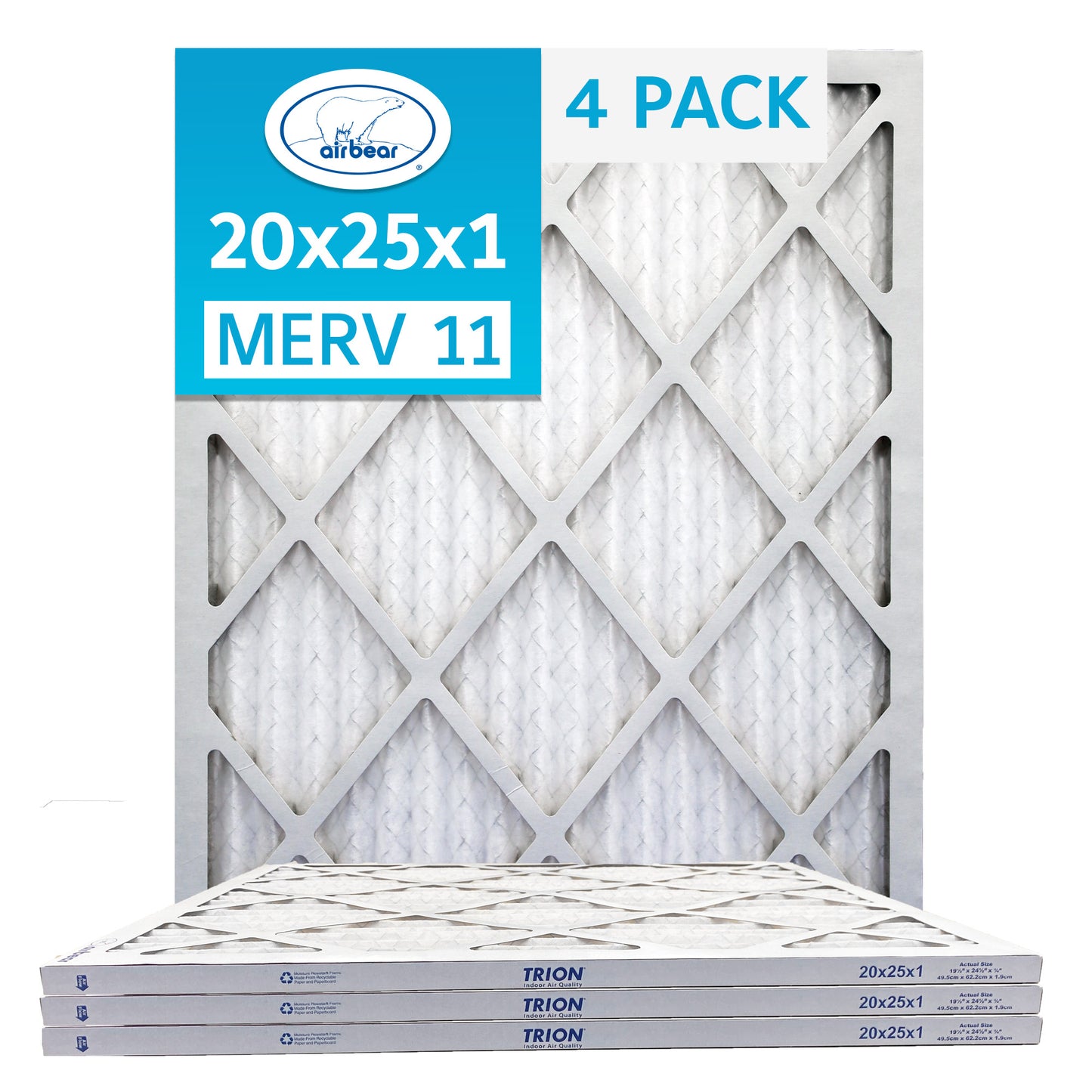 Air Bear 20x25x1 Air Filter