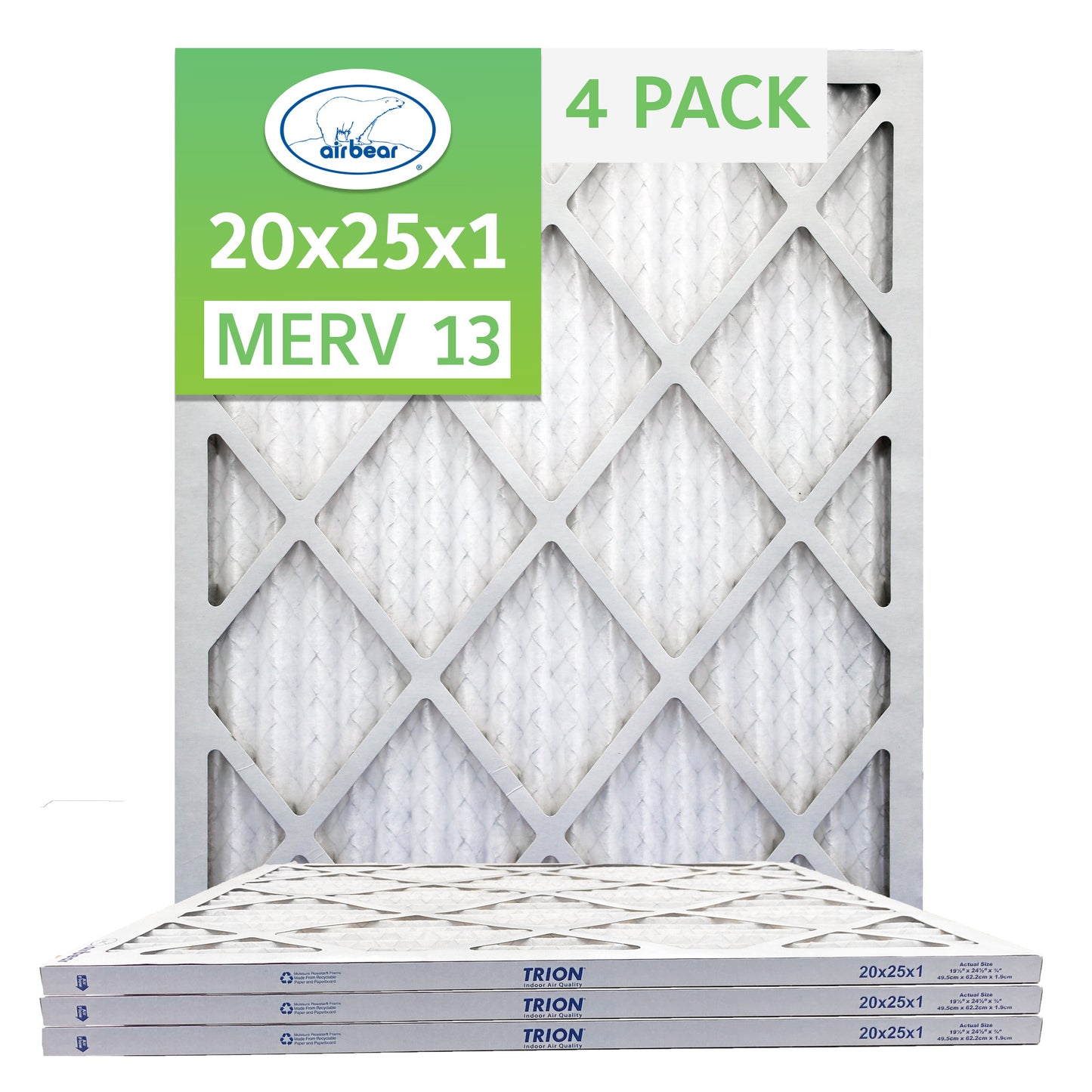 Air Bear 20x25x1 Air Filter