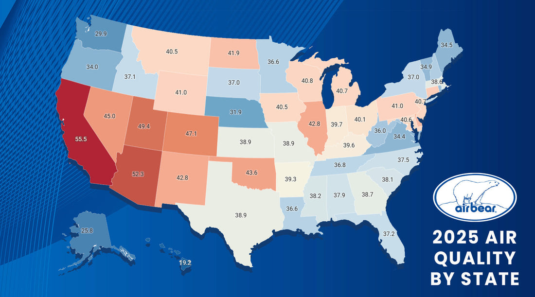 2025 Air Quality: Where Does Your State Rank?