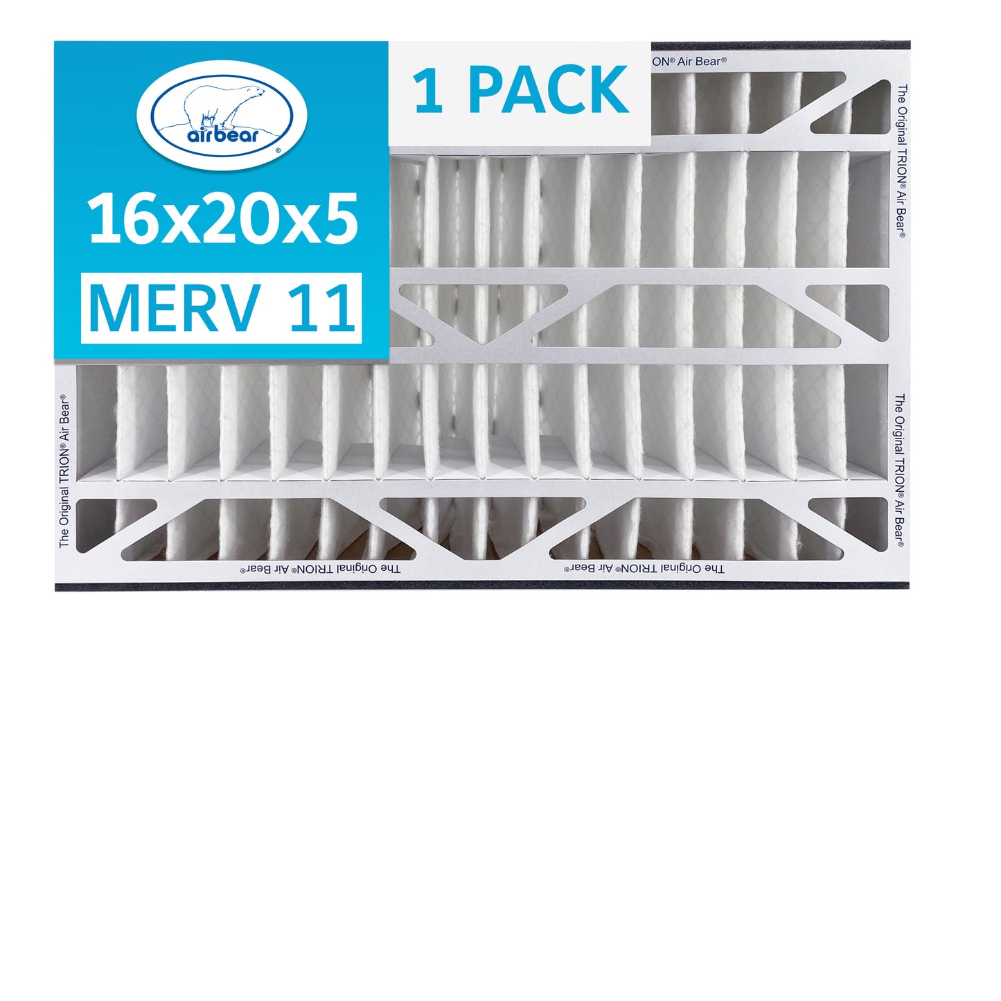 Air Bear 16x20x5 Pleated Air Filter