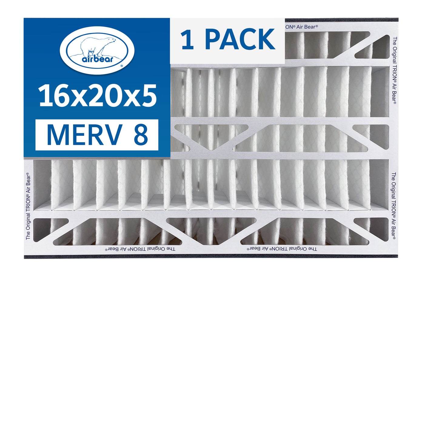 Air Bear 16x20x5 Pleated Air Filter