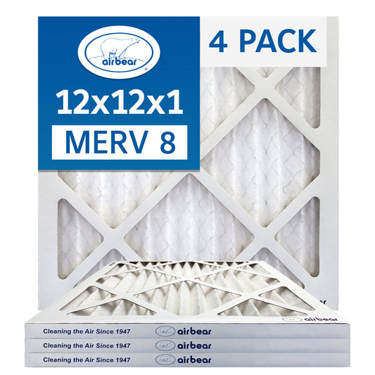 Air Bear 12x12x1 Pleated Air Filter