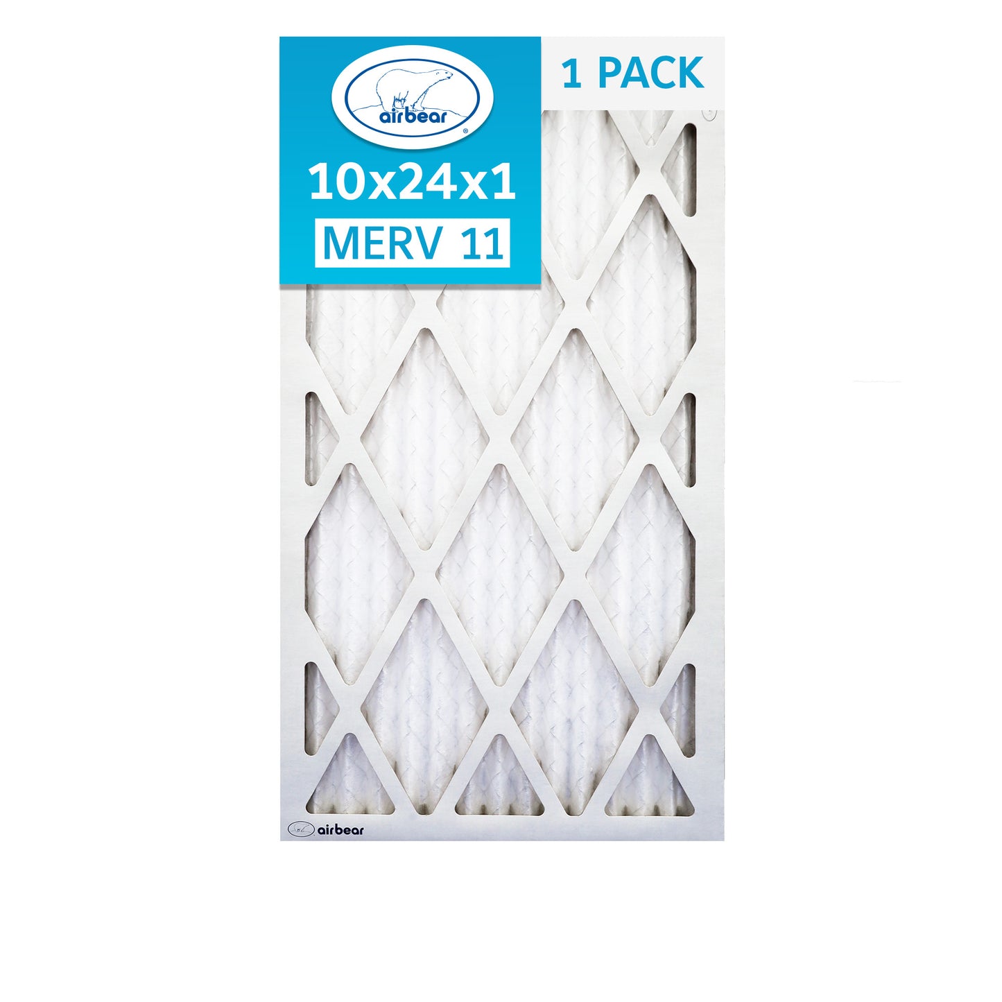 Air Bear 10x24x1 Pleated Air Filter