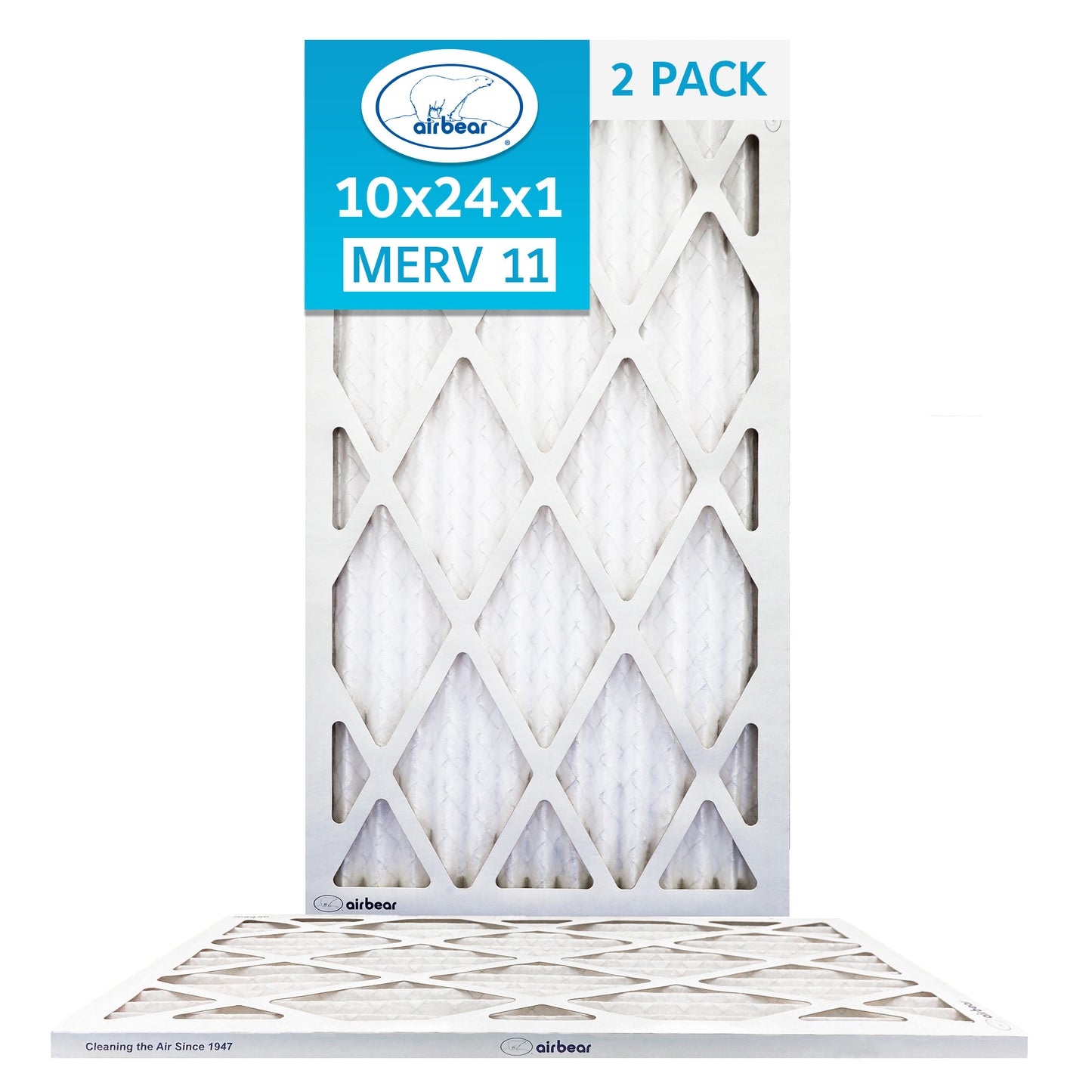 Air Bear 10x24x1 Pleated Air Filter