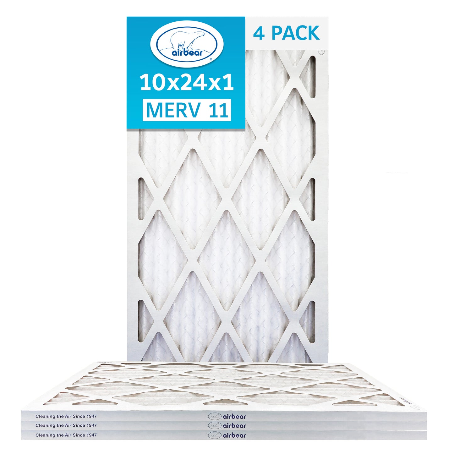 Air Bear 10x24x1 Pleated Air Filter