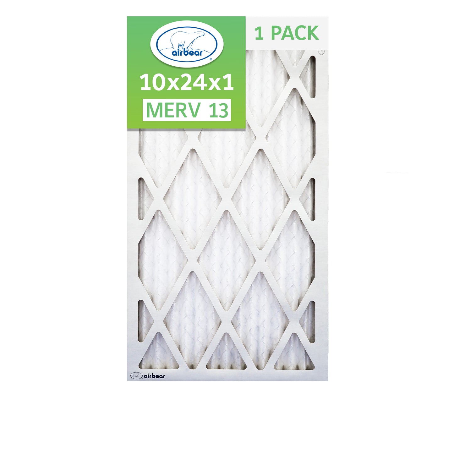 Air Bear 10x24x1 Pleated Air Filter