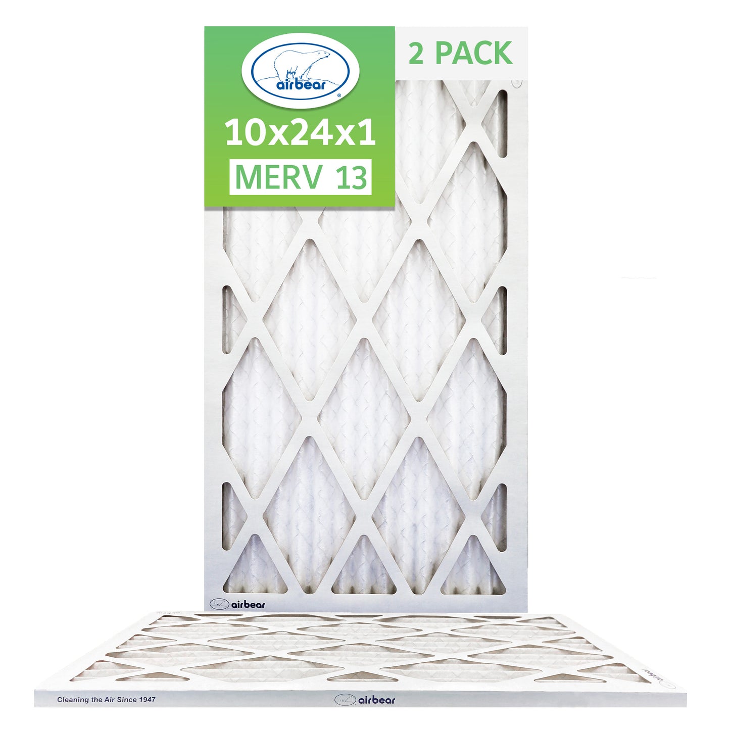 Air Bear 10x24x1 Pleated Air Filter