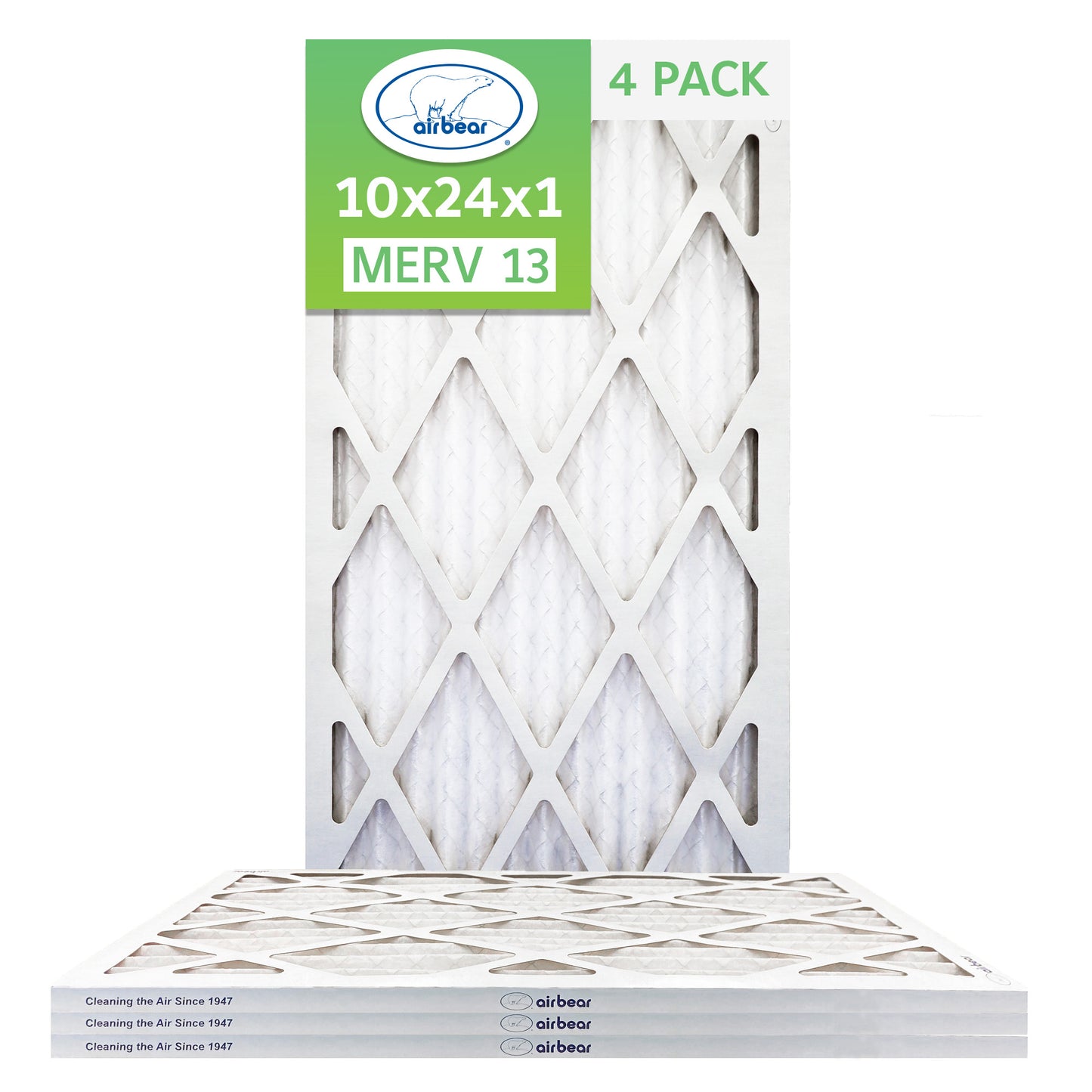 Air Bear 10x24x1 Pleated Air Filter