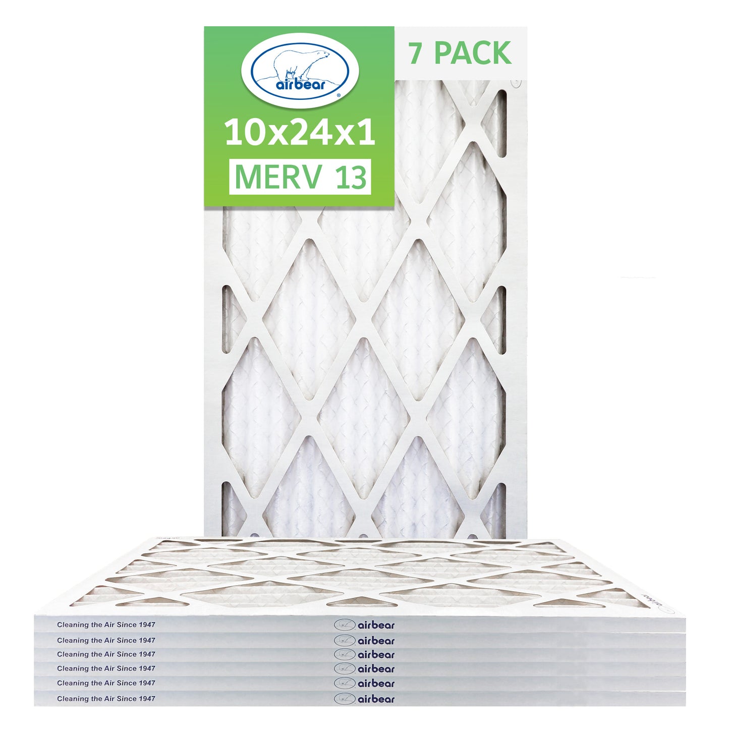 Air Bear 10x24x1 Pleated Air Filter