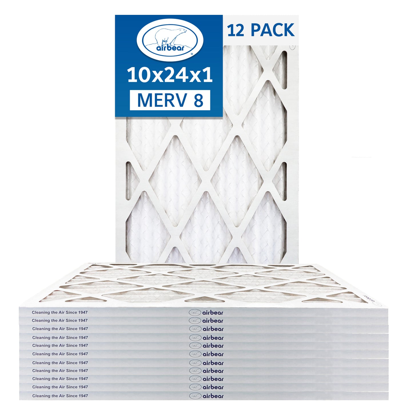 Air Bear 10x24x1 Pleated Air Filter