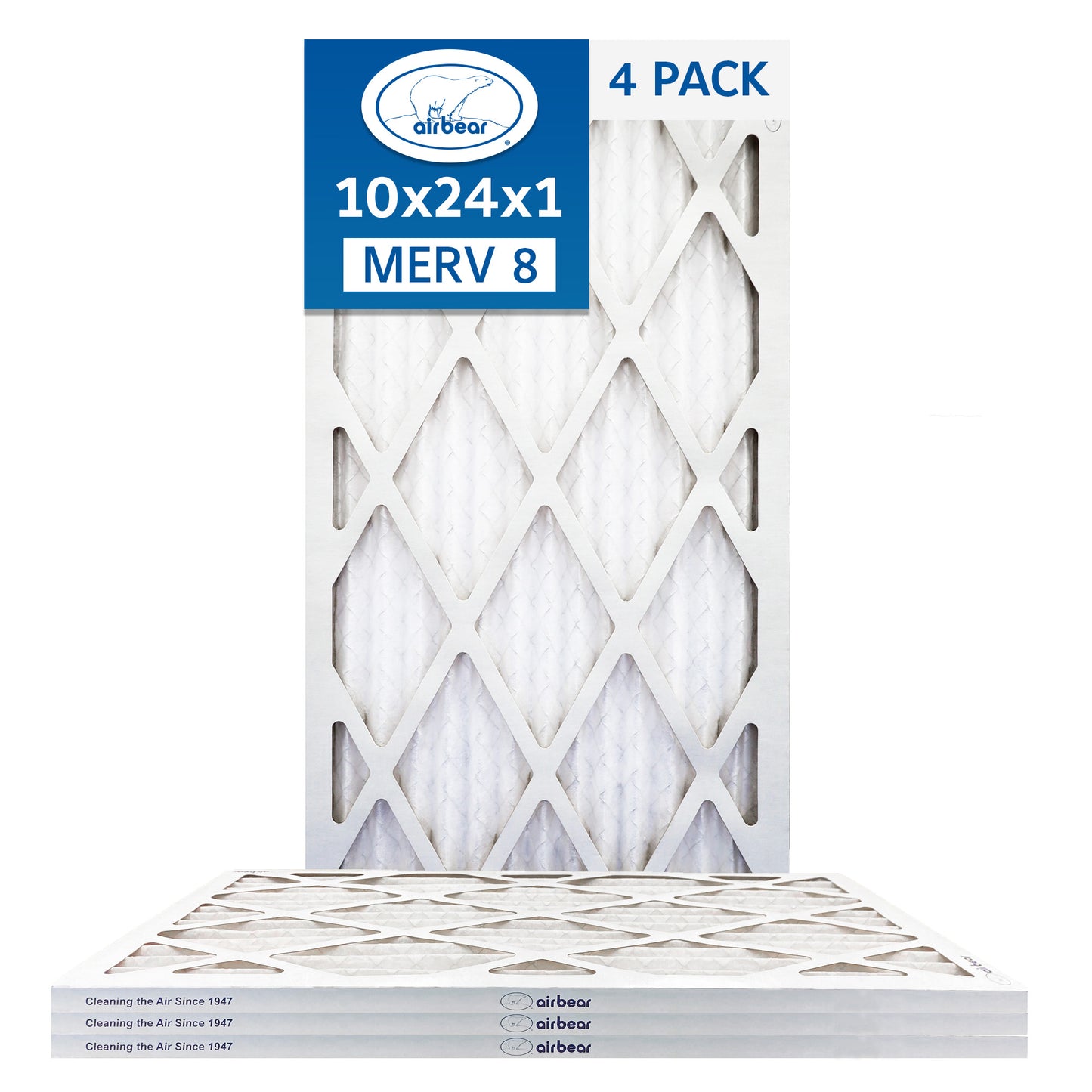 Air Bear 10x24x1 Pleated Air Filter