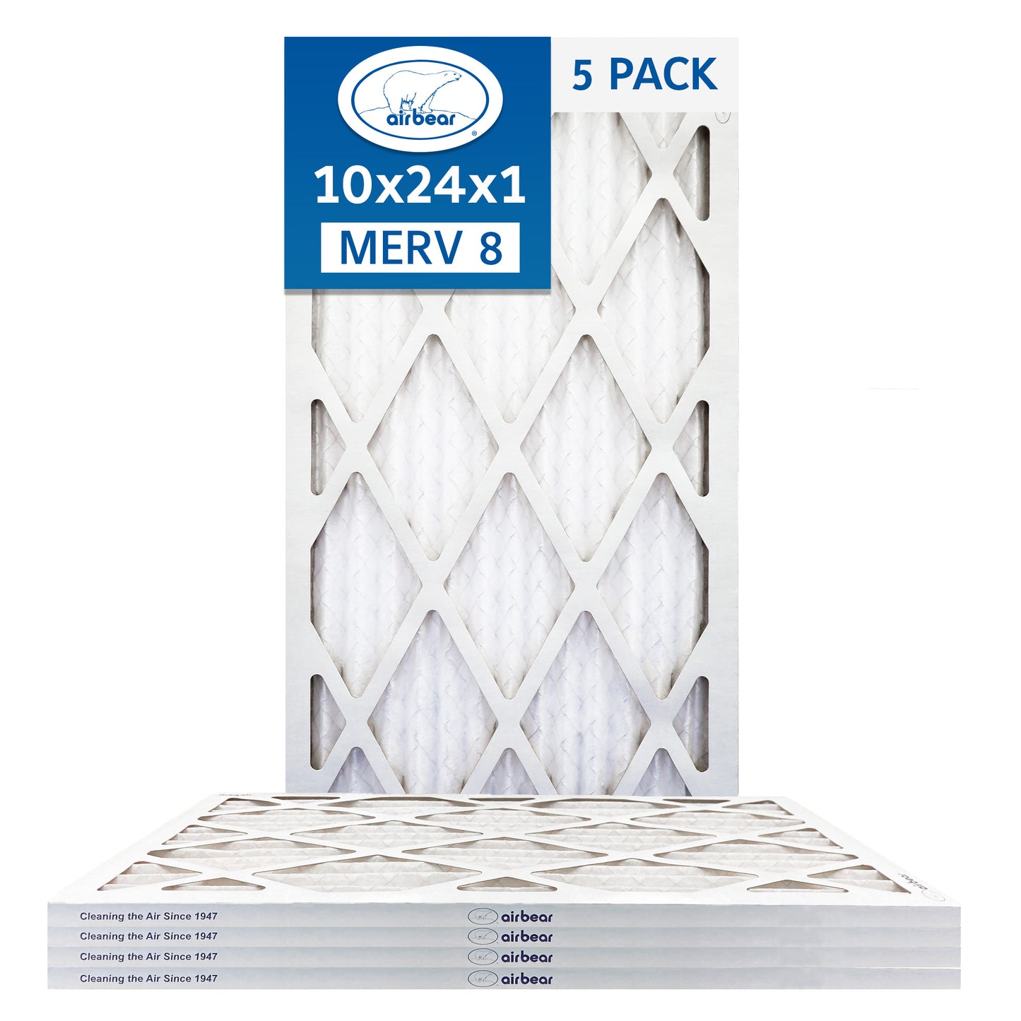 Air Bear 10x24x1 Pleated Air Filter