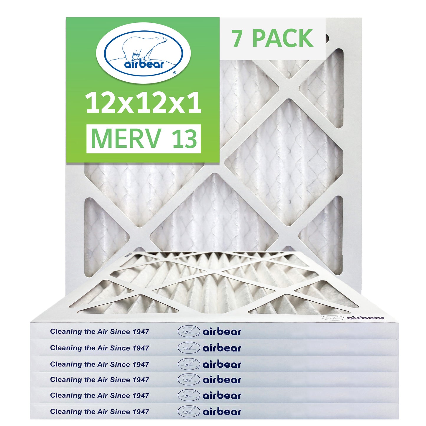Air Bear 12x12x1 Pleated Air Filter