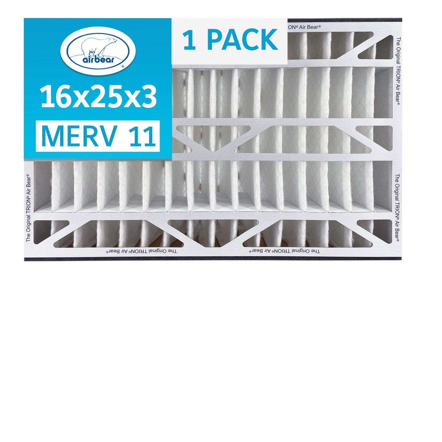 16x25x3 TRION Air Bear Cub Pleated Air Filter