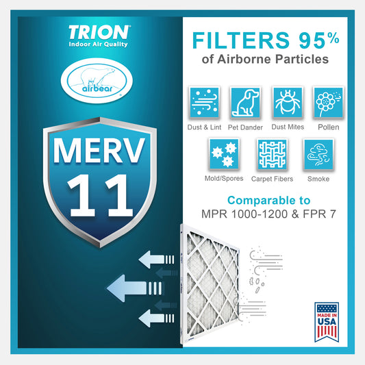 Air Bear 20x30x1 Pleated Air Filter